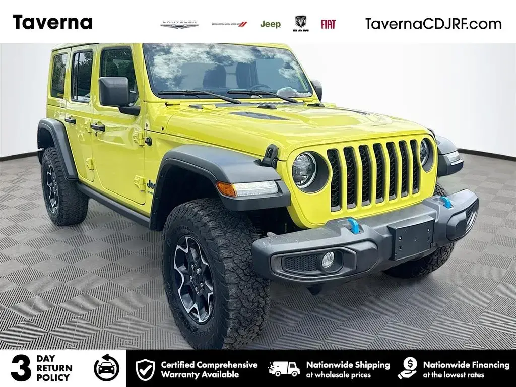 Jeep Wrangler 2023 4x4 Rubicon 4xe 4 puertas SUV