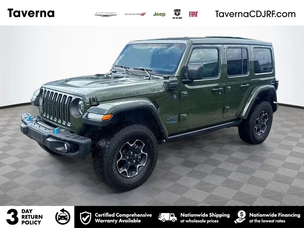 Jeep Wrangler Unlimited 2022 4x4 Rubicon 4xe 4 puertas SUV
