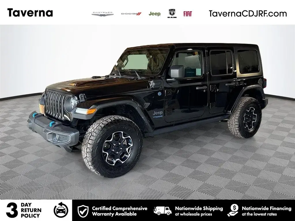 Jeep Wrangler Unlimited 2022 4x4 Rubicon 4xe 4 puertas SUV