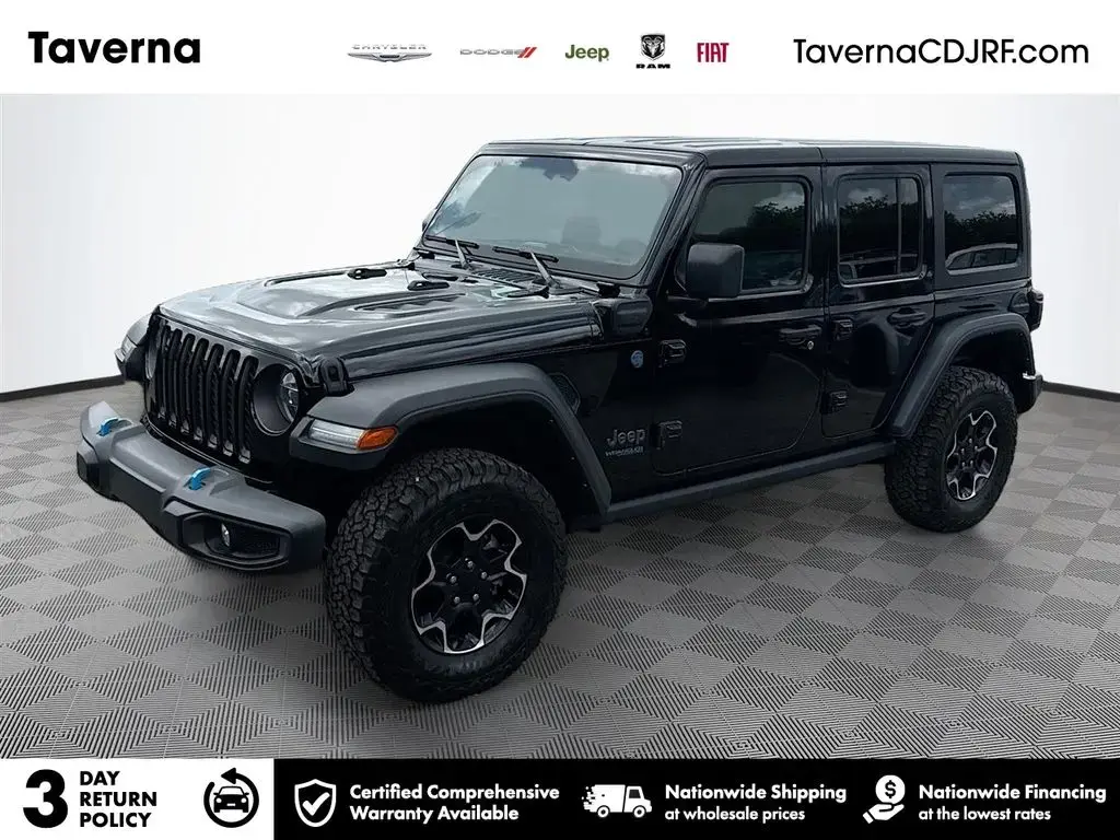 Jeep Wrangler Unlimited 2022 4x4 Rubicon 4xe 4dr SUV