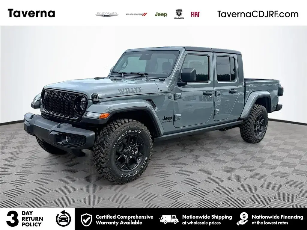 Jeep Gladiator 2026 4x4 Trail Texas 4 puertas Crew Cab 5.0 pies SB