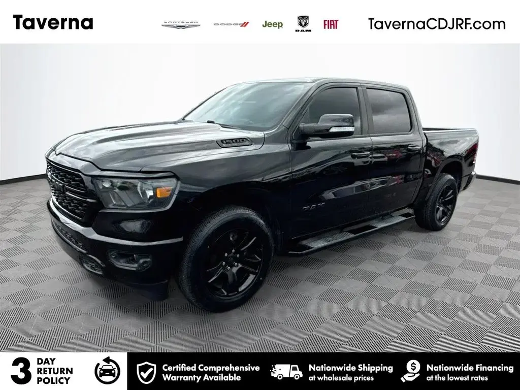 Ram 1500 2022 4x2 Big Horn Cabina de tripulación de 4 puertas y caja de 5.6 pies