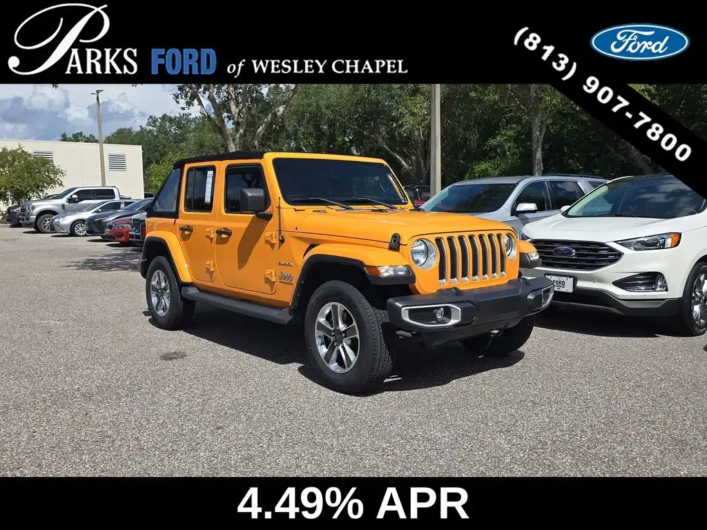 Jeep Wrangler Unlimited 2021 4x4 Sahara 4 puertas SUV