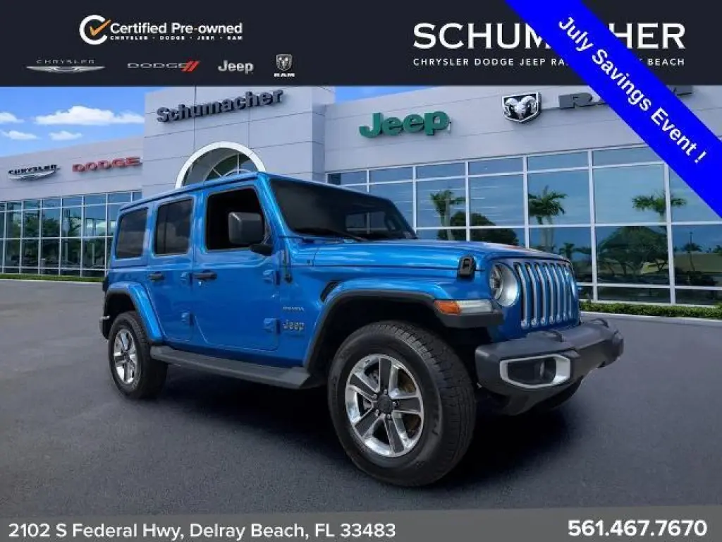 Jeep Wrangler Unlimited 2022 4x4 Sahara 4 puertas SUV