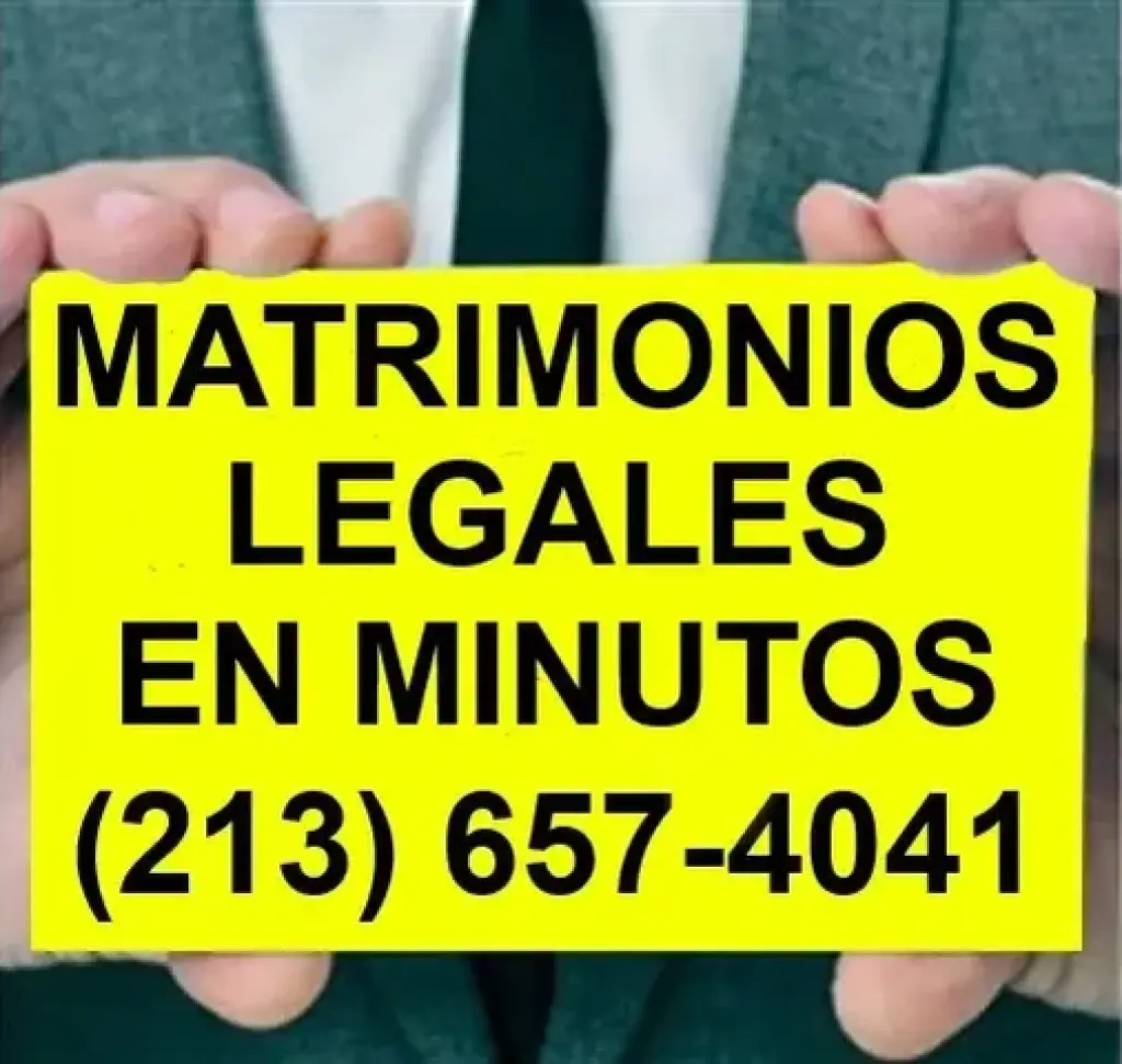 MATRIMONIO LEGAL EN MINUTOS