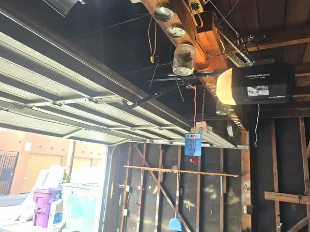 Smart garage door opener
