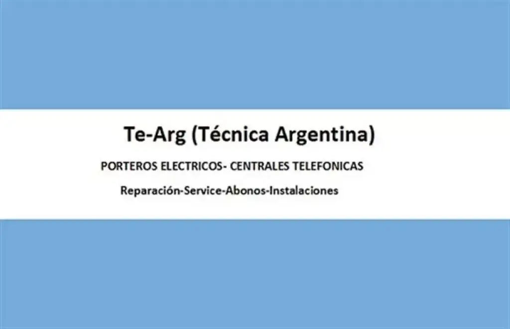 PORTEROS ELÉCTRICOS Caballito