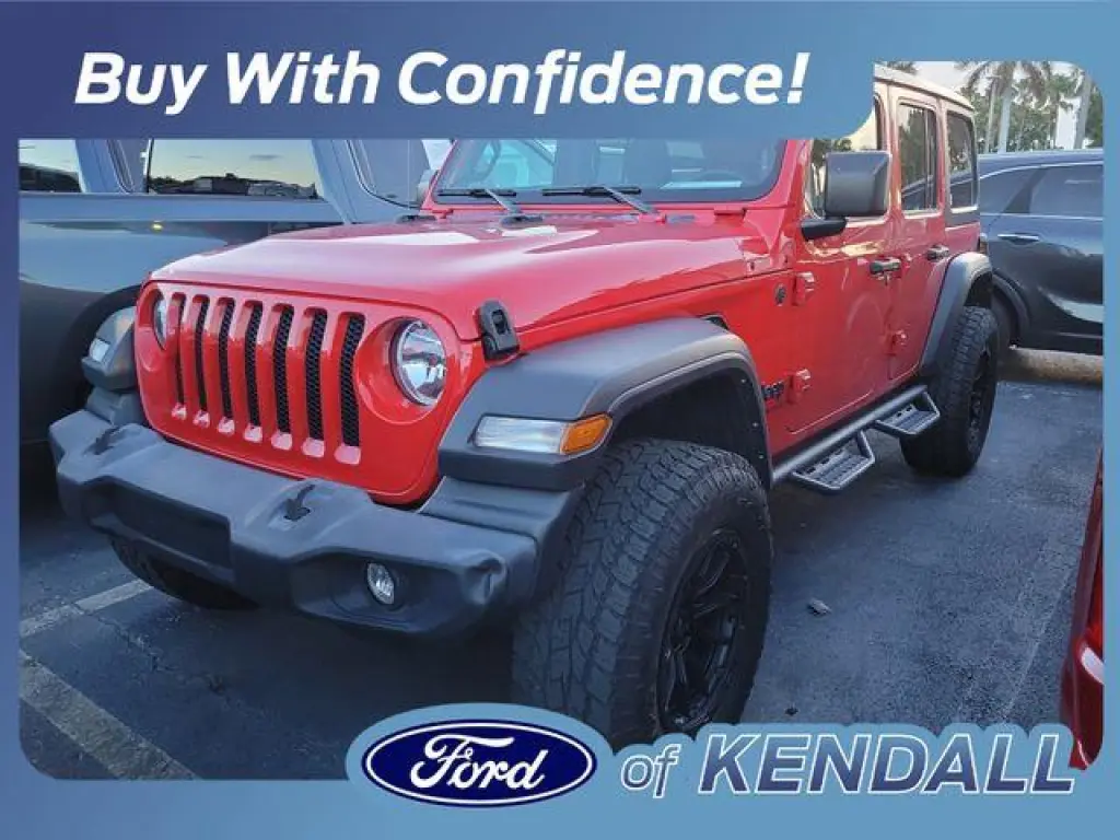 Jeep Wrangler 2023 4x4 Sport S 4 puertas SUV
