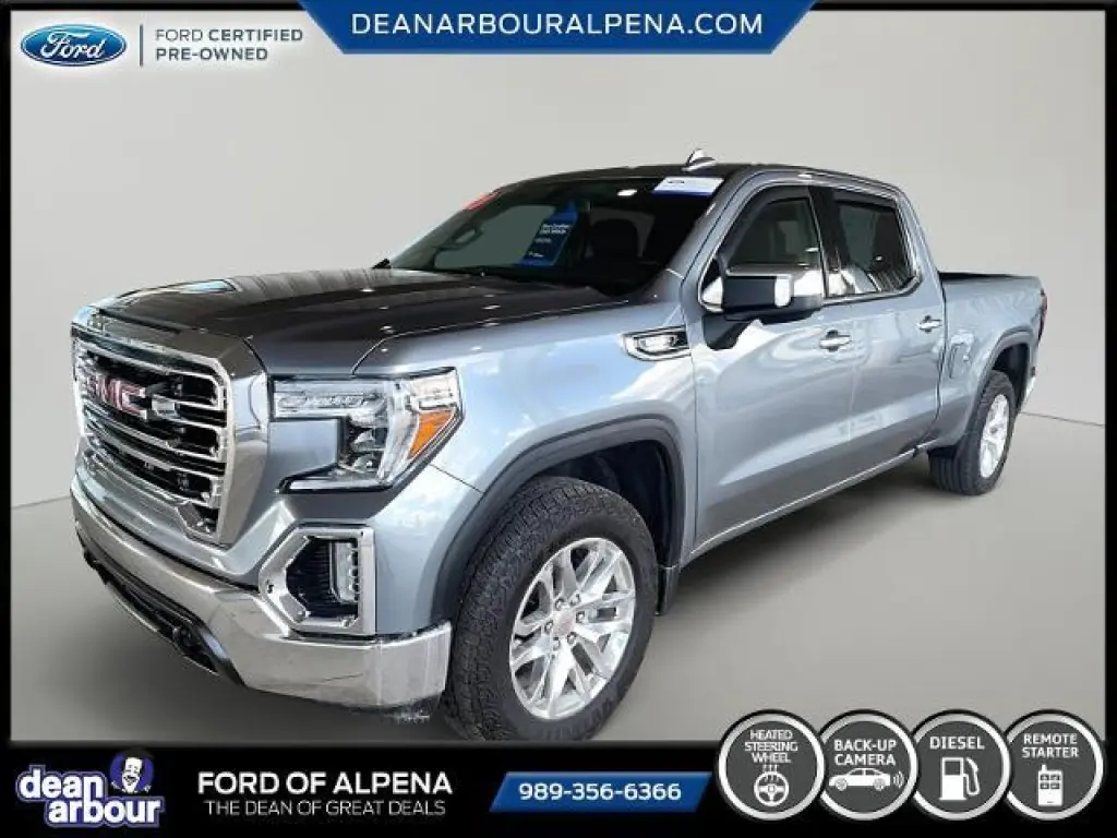 GMC Sierra 1500 2020 4x4 SLT 4 puertas Cabina Crew 5.8 pies. Caja corta
