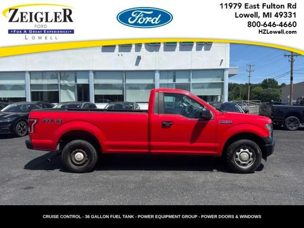 Ford F-150 2016 4x4 XL Cabina Regular 2 puertas 6.5 pies. SB