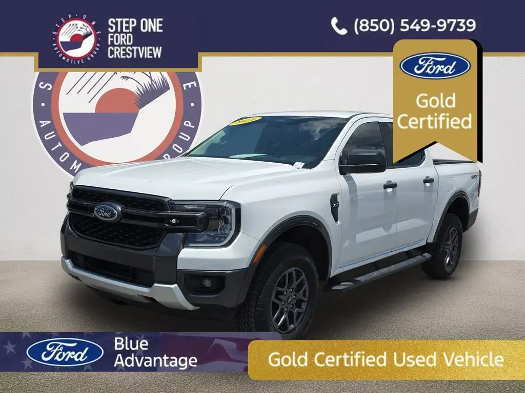 Ford Ranger 2024 4x4 XLT 4 puertas SuperCrew 5.0 pies SB