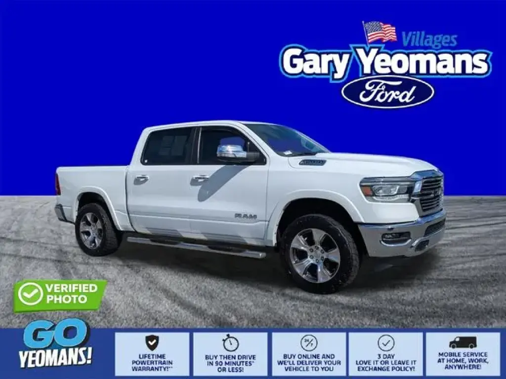 Ram 1500 2022 4x4 Laramie 4 puertas Cabina doble 5.6 pies. Pickup SB