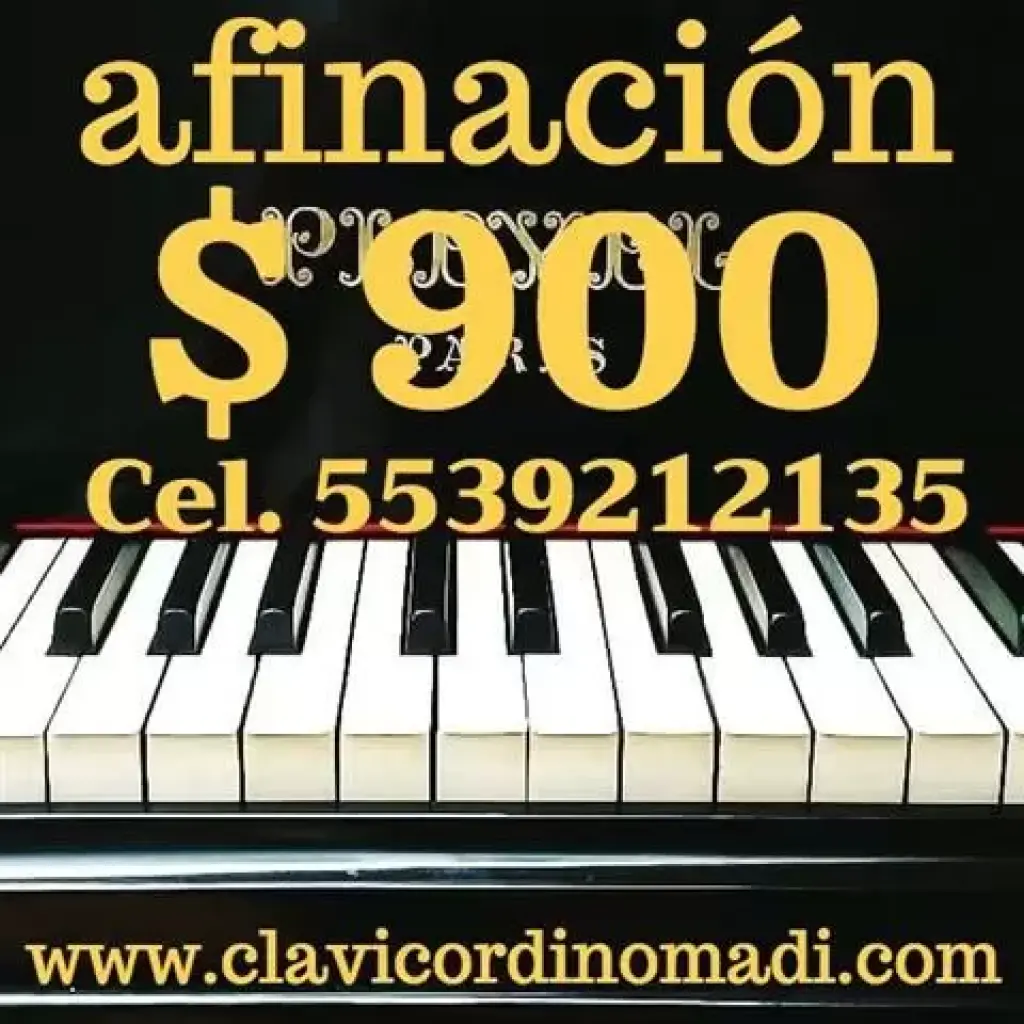 Afinación de pianos CDMX