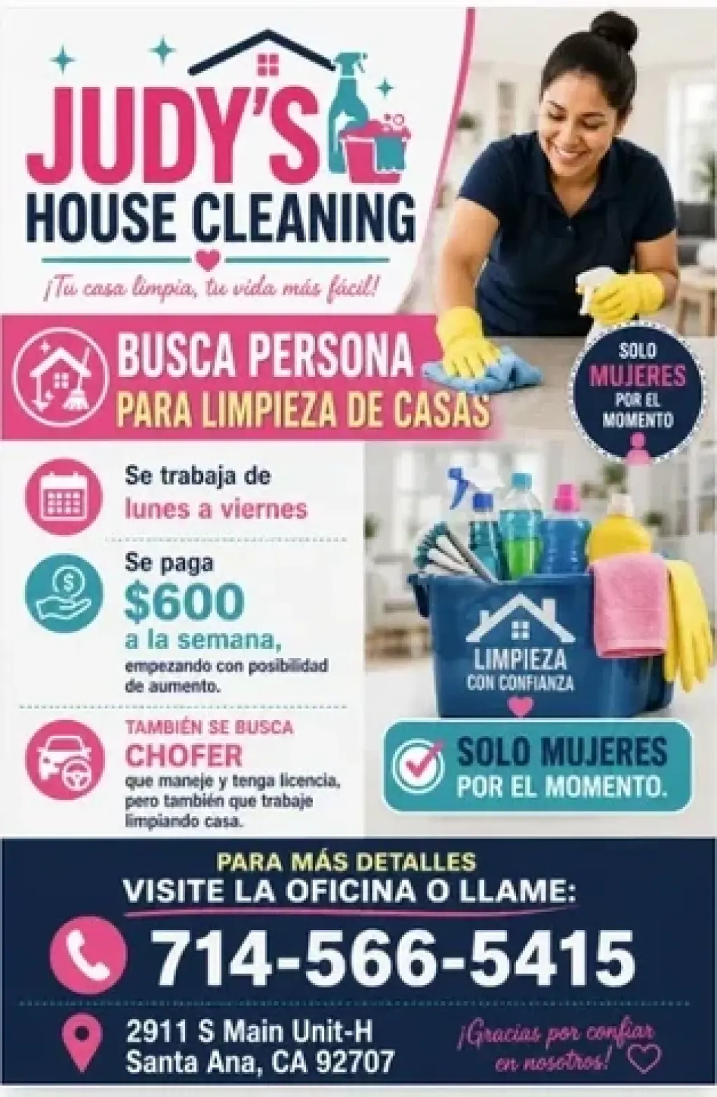 JUDY'S HOUSE CLEANING