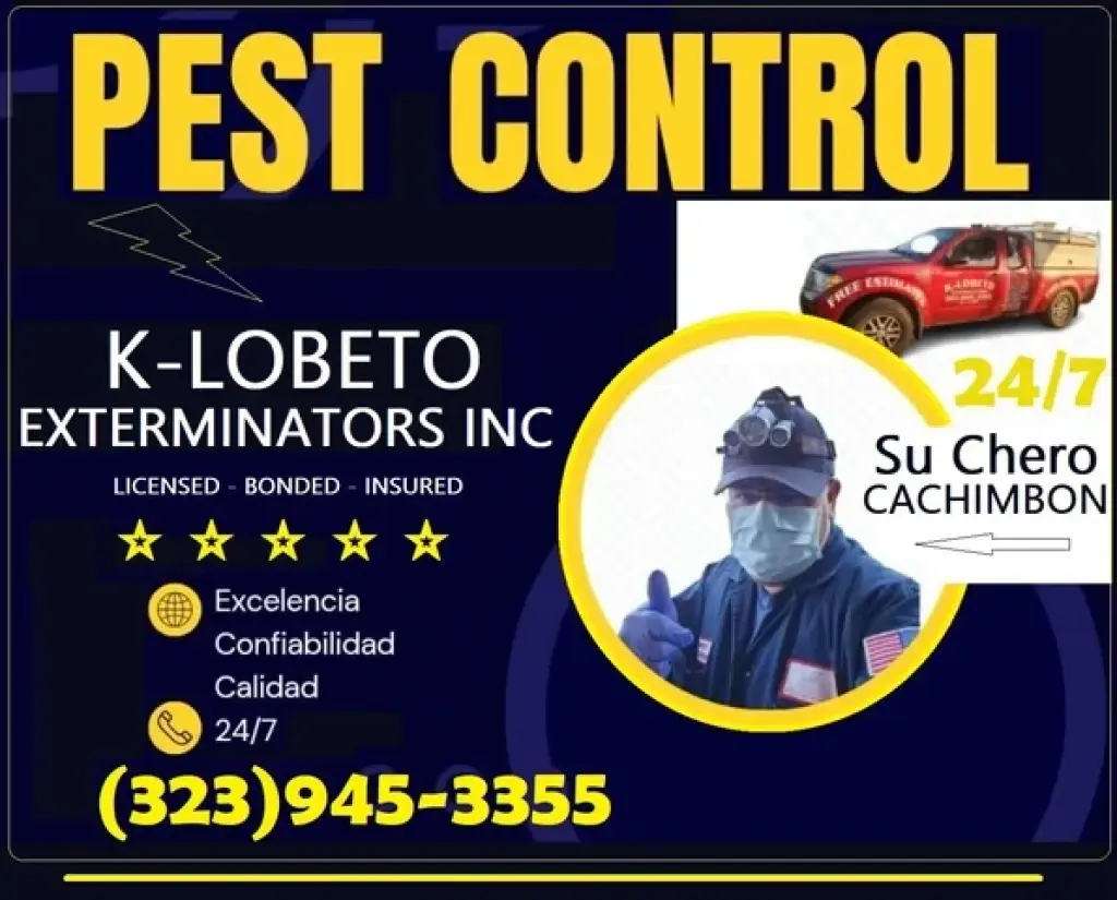 PEST CONTROL SERVICES 24/7.-