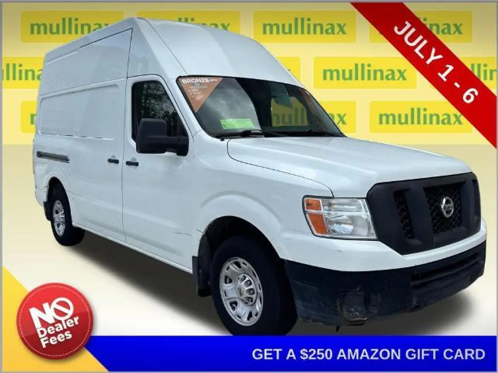 Nissan NV 2014 4x2 2500 HD S 3dr Cargo Van con Techo Alto (V6)