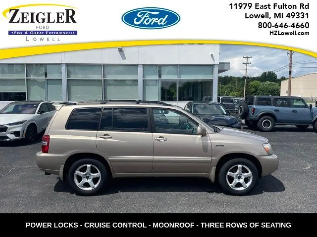 Toyota Highlander 2004 AWD 4dr SUV V6 con tercera fila