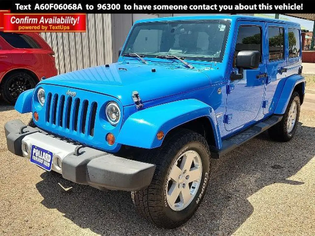 Jeep Wrangler Unlimited 2011 4x4 Sahara 4 puertas SUV