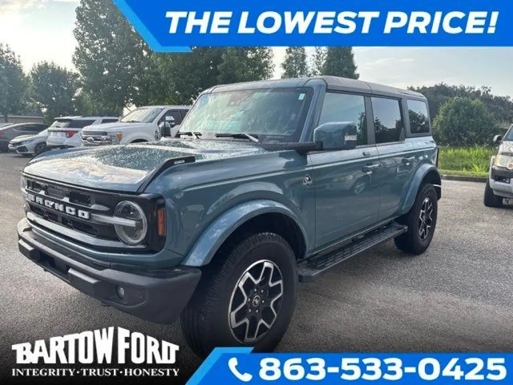 Ford Bronco 2022 4x4 Outer Banks 4 puertas SUV