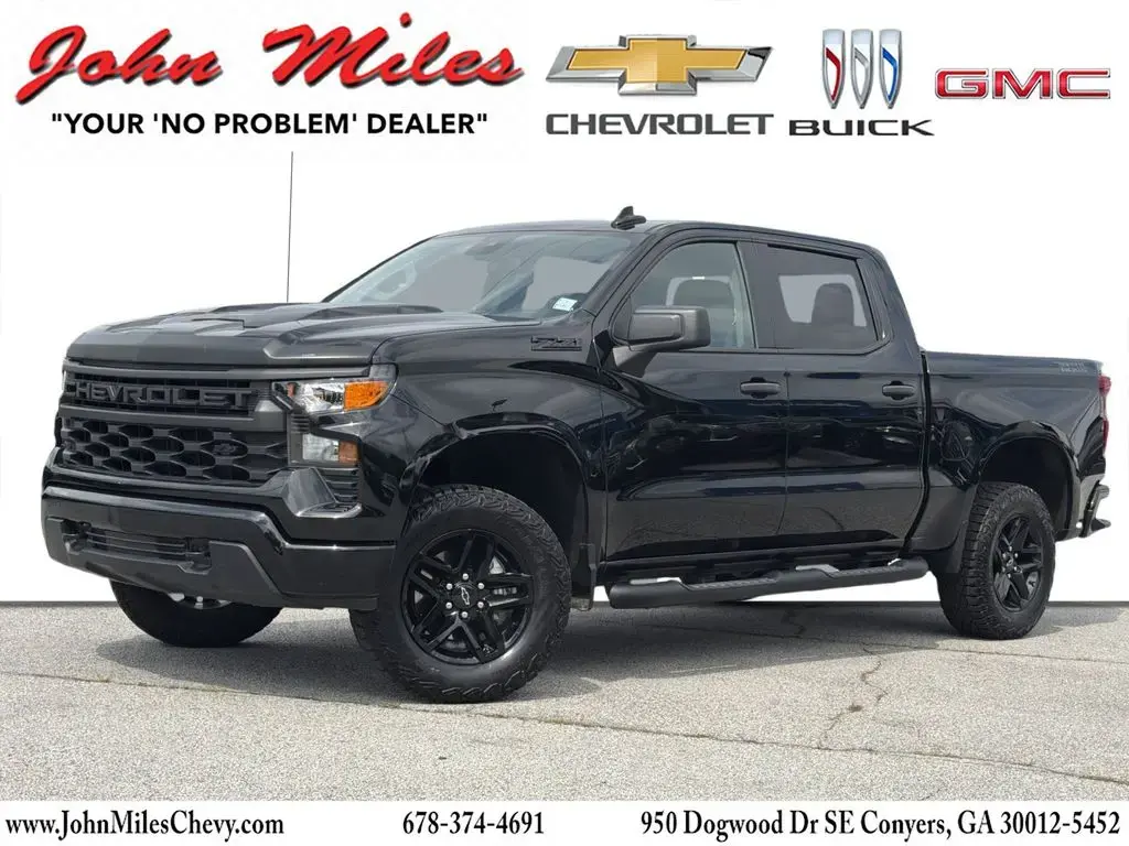 Chevrolet Silverado 1500 2024 4x4 Custom Trail Boss 4p Crew Cab 5.8 ft. SB