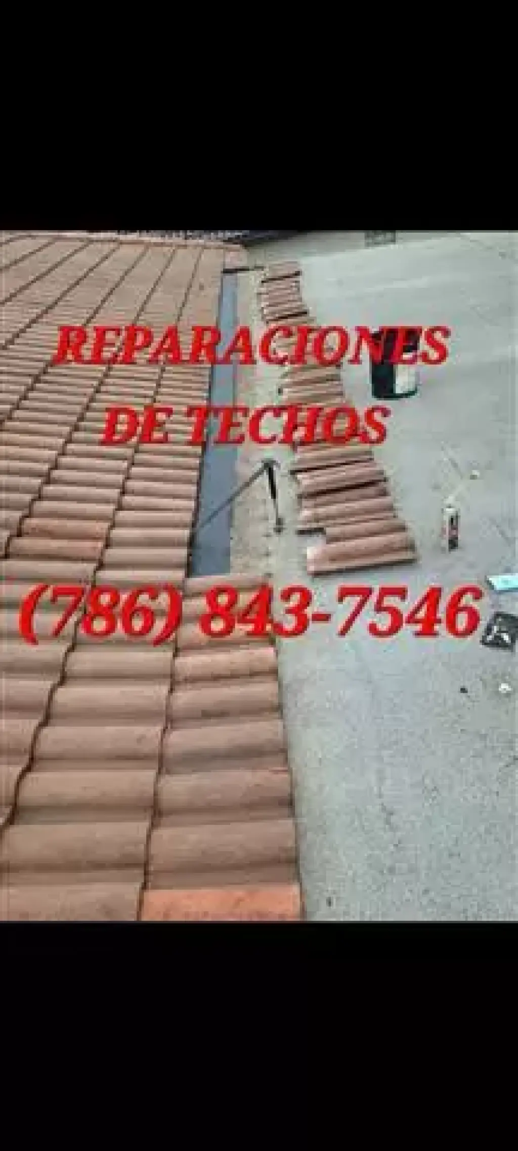 Reparación techos 99.9 efectiv