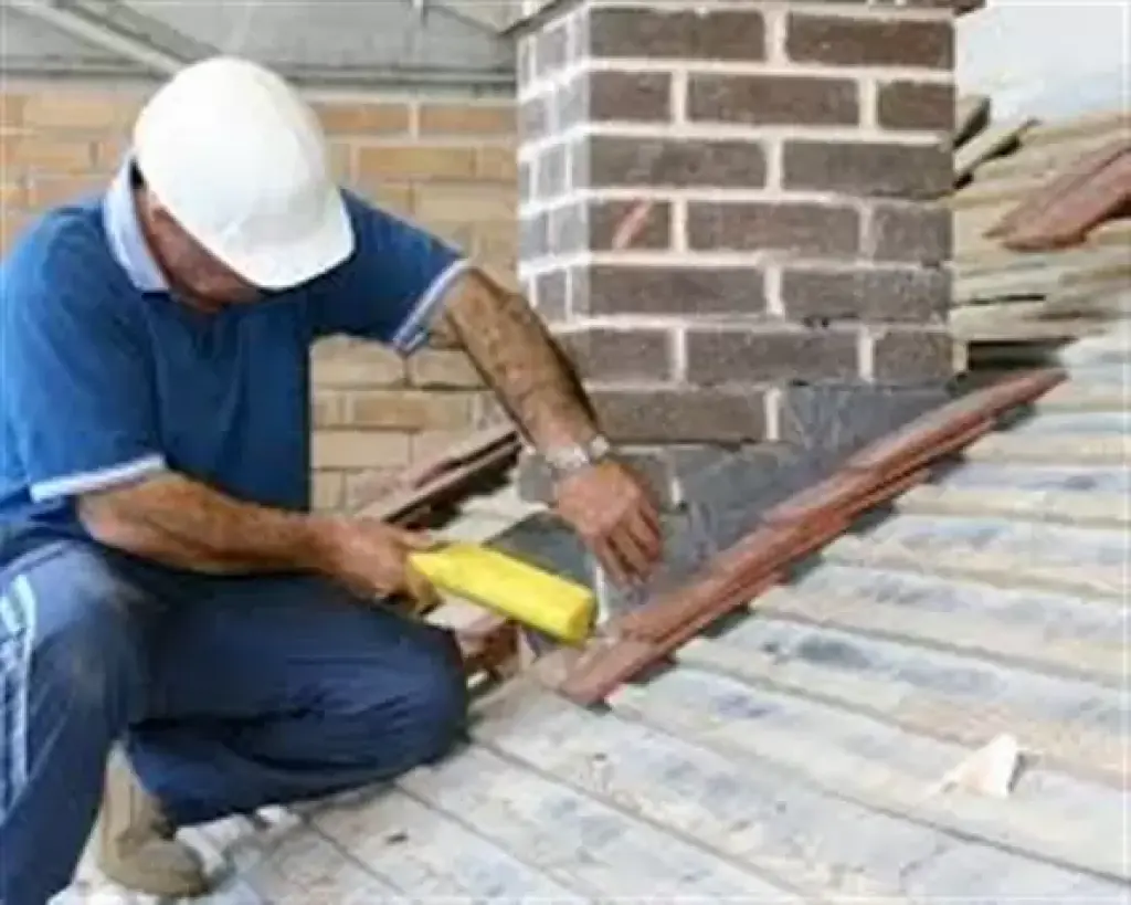 Valley repair / Chimney roof