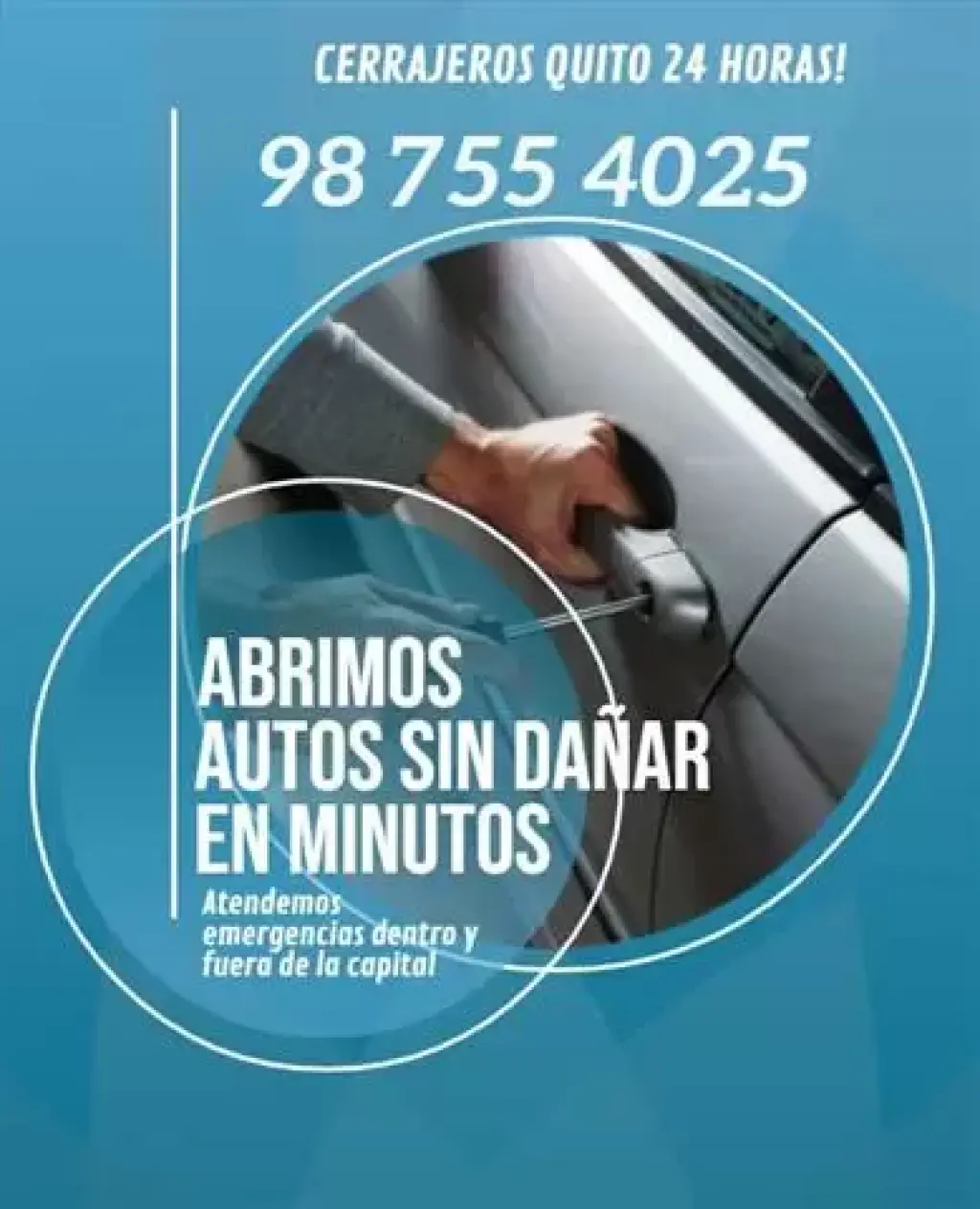 APERTURAS DE PUERTAS DE AUTOS