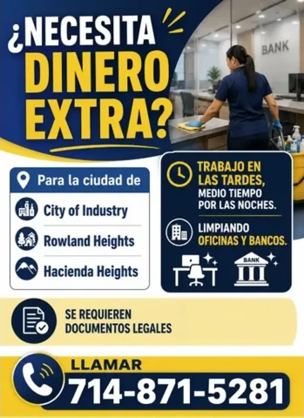 ¿NECESITA DINERO EXTRA?