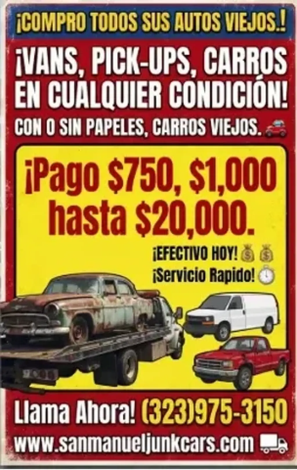 🚙 SAN MANUEL JUNK CARS