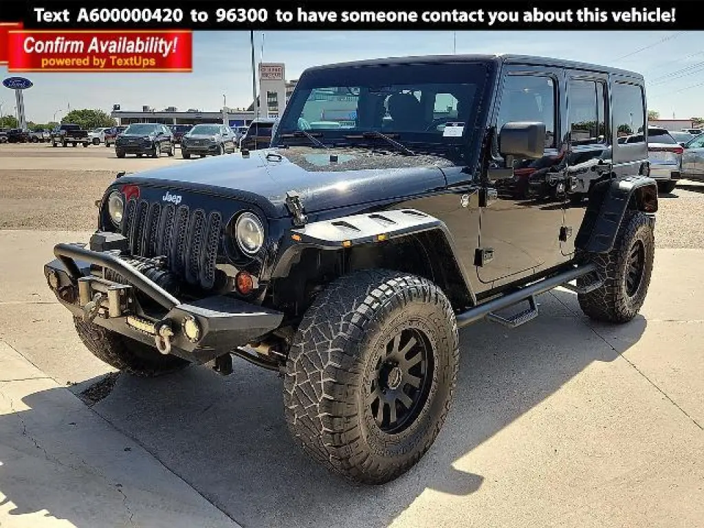 Jeep Wrangler Unlimited 2013 4x4 Sport SUV de 4 puertas