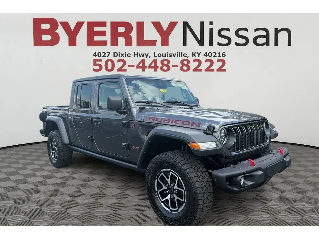 Jeep Gladiator 2024 4x4 Rubicon 4 puertas Crew Cab batea de 5.0 pies