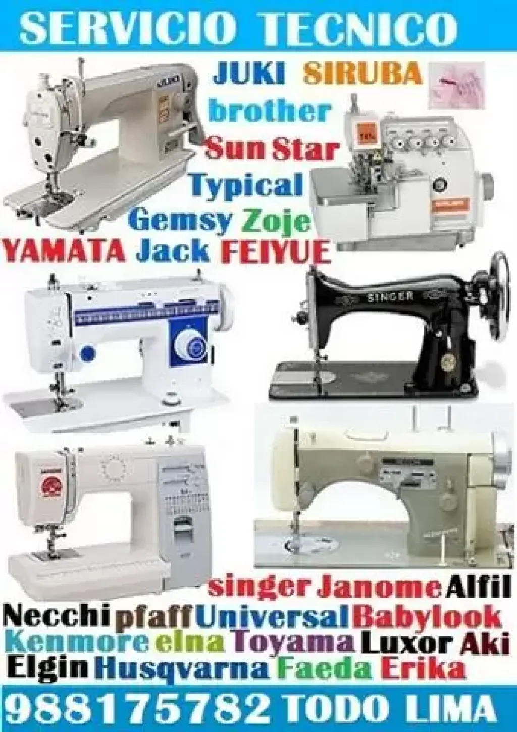 Técnico de Máquinas de Coser