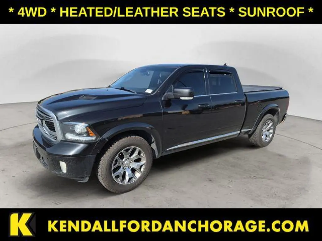 Ram 1500 2018 4x4 Laramie Limited 4dr Crew Cab 6.3 ft. SB Pickup