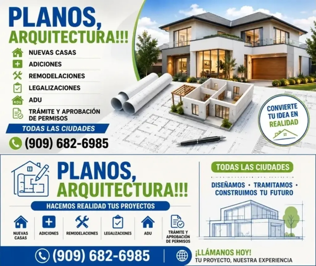 🏠📐 ¡PLANOS Y ARQUITECTURA!