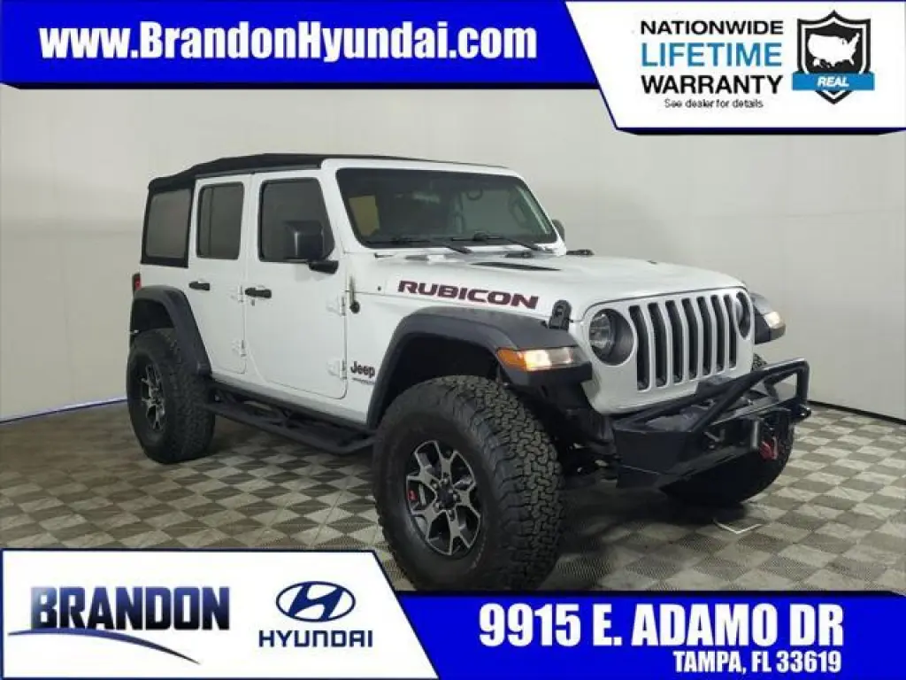 Jeep Wrangler Unlimited 2018 4x4 Rubicon SUV de 4 puertas (lanzamiento a mediados de año)