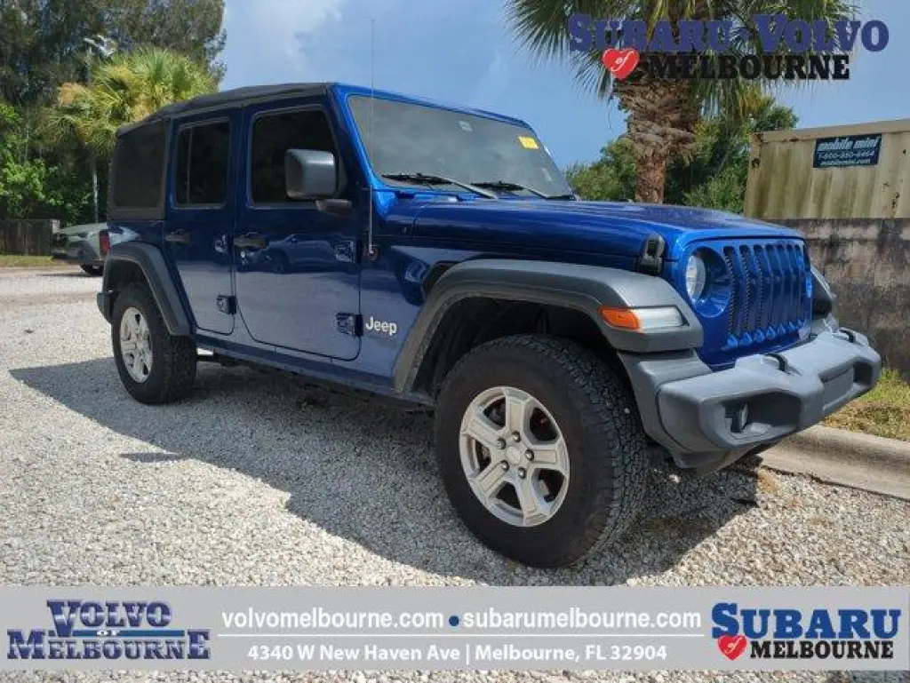 Jeep Wrangler Unlimited 2020 4x4 Sport S SUV de 4 puertas
