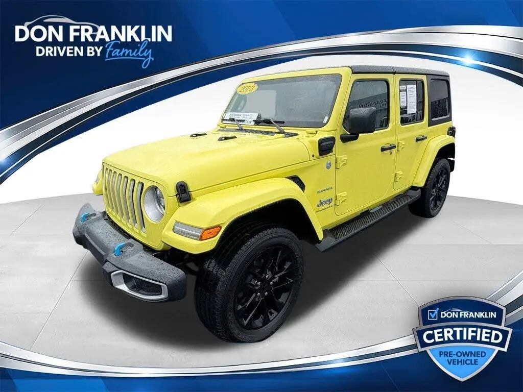 Jeep Wrangler 2023 4x4 Sahara 4xe 4p SUV