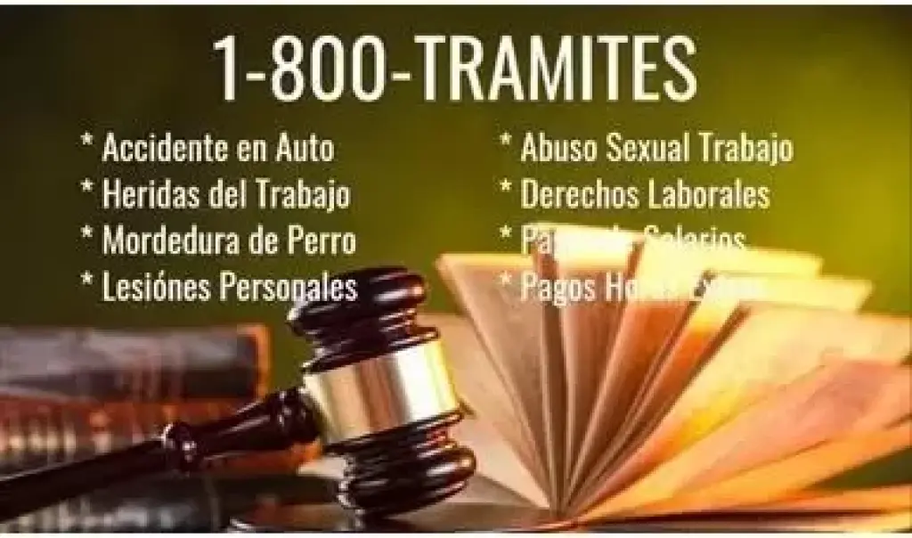 1-800-TRAMITES por Accidentes