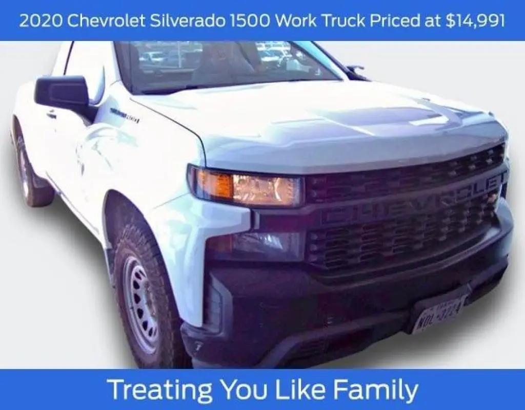 Chevrolet Silverado 1500 2020 4x2 Work Truck 2dr Regular Cab 8 ft. LB