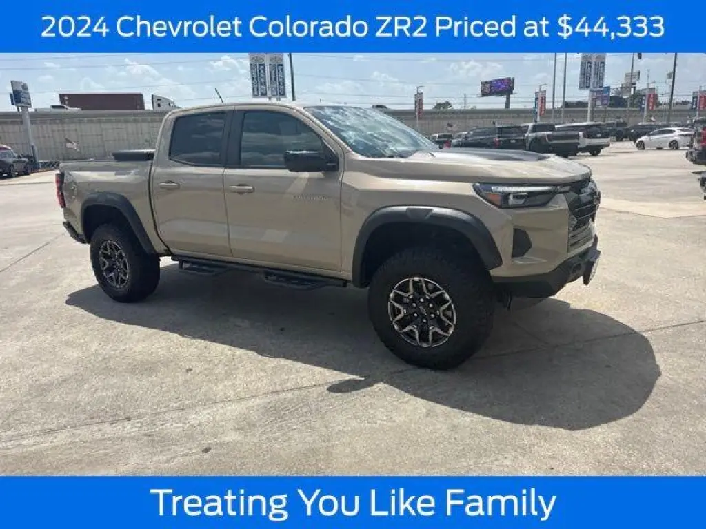 Chevrolet Colorado 2024 4x4 ZR2 4p. Cabina Crew 5 pies de caja corta