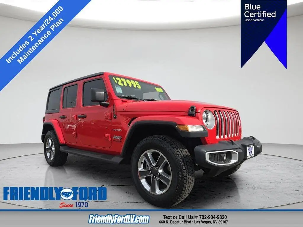 Jeep Wrangler Unlimited 2020 4x4 Sahara SUV de 4 puertas