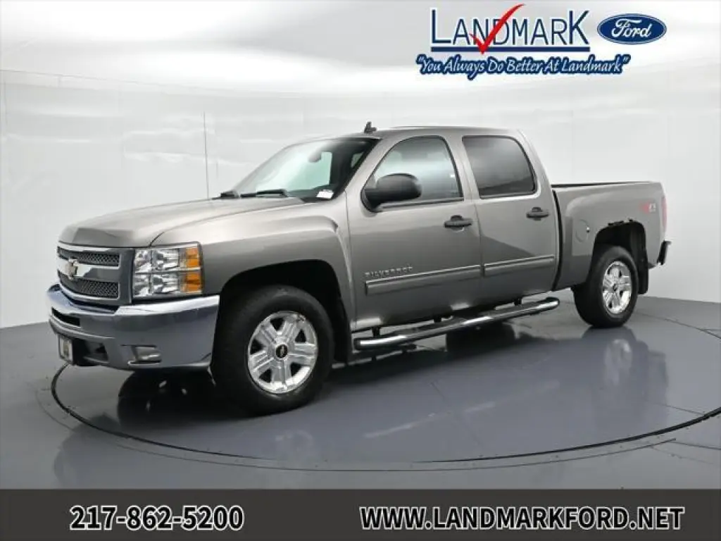 Chevrolet Silverado 1500 2012 4x4 LT 4p Cabaína de Tripulación 5.8 pies SB