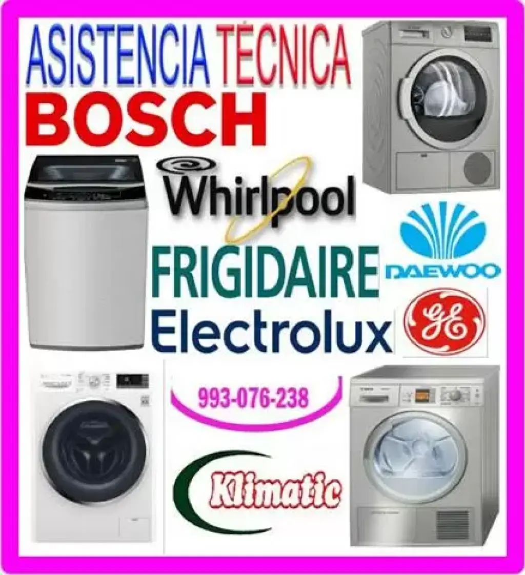 Reparación lavadoras Bosch