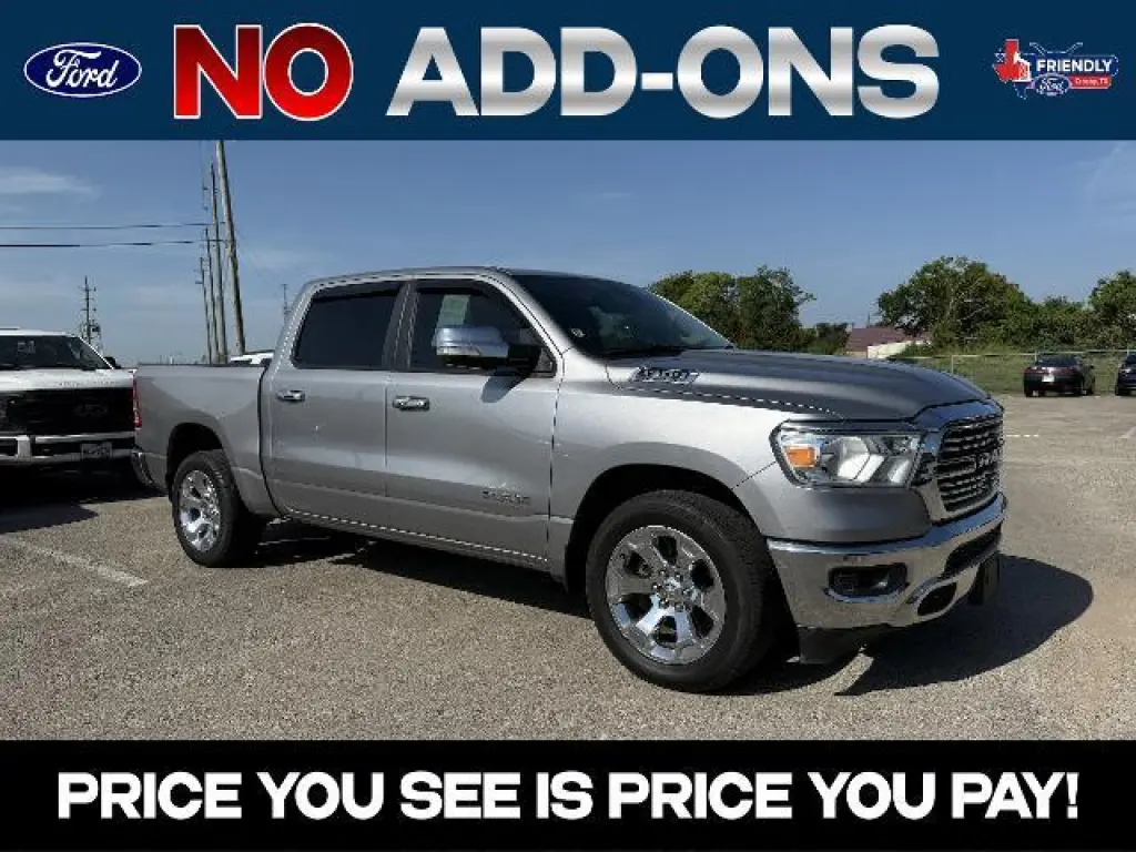 Ram 1500 2020 4x2 Big Horn 4p Cabina Completa 5.6 pies ST Camioneta