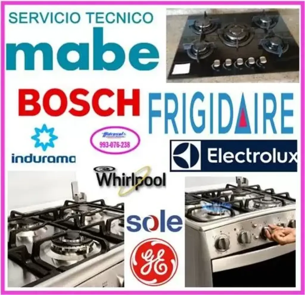 Reparación cocinas a gas Mabe