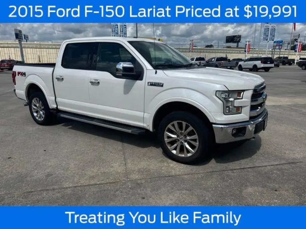 Ford F-150 2015 4x4 Lariat 4p SuperCrew 6.5 pies SB