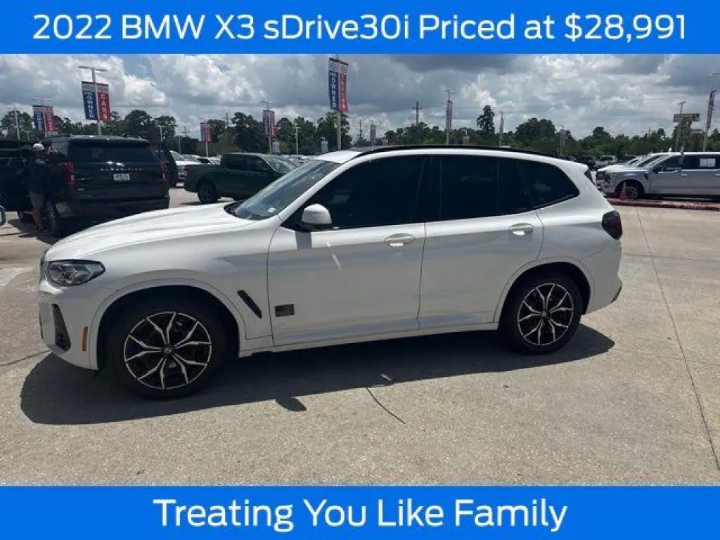 BMW X3 2022 sDrive30i 4p Vehículo de Actividad Deportiva