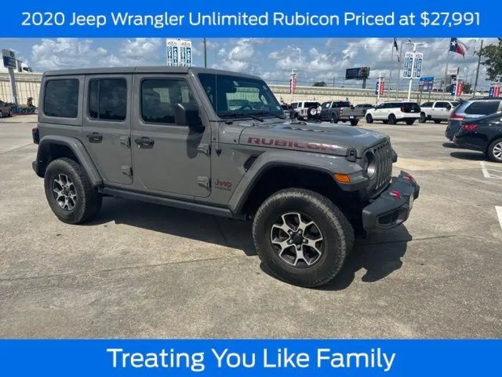 Jeep Wrangler Unlimited 2020 4x4 Rubicon 4p SUV