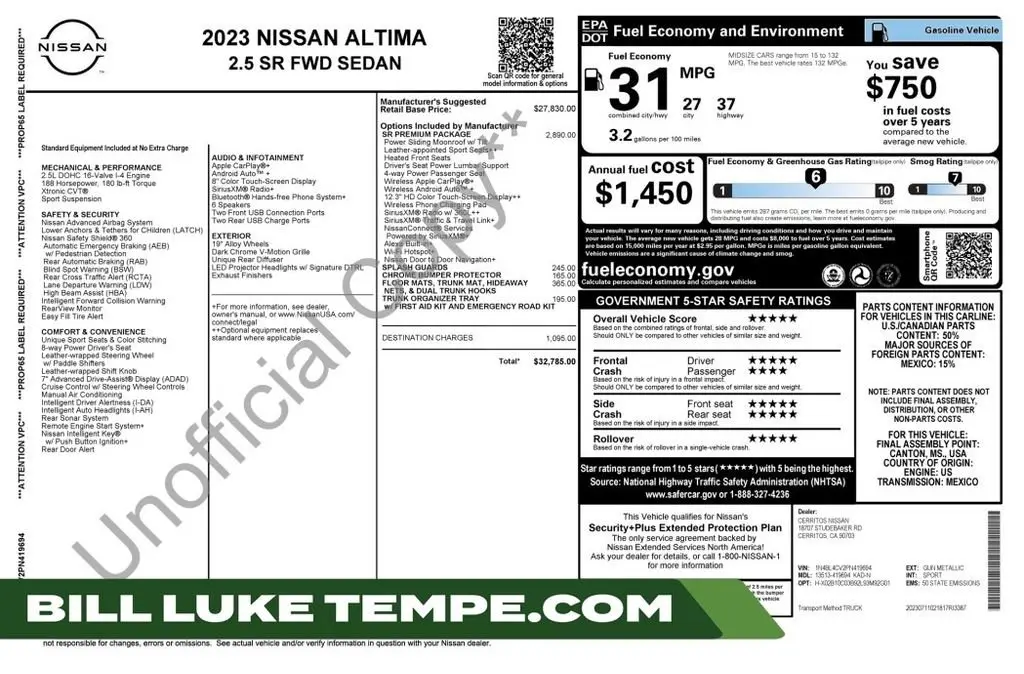 2023 Nissan Altima