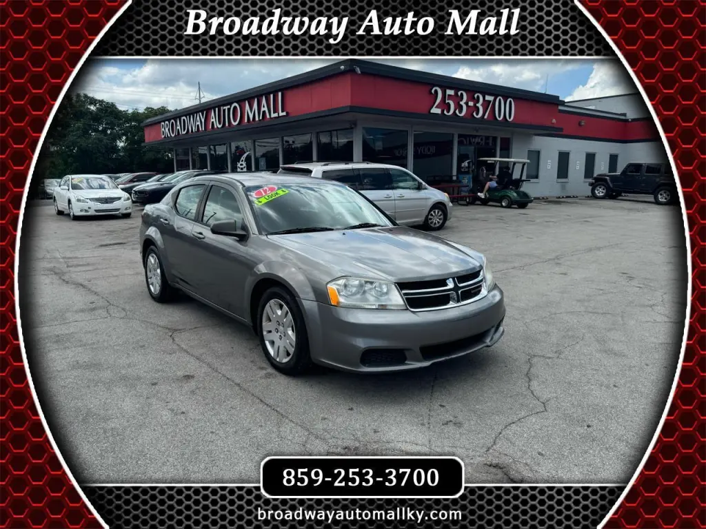 2012 Dodge Avenger 4dr Sdn SE